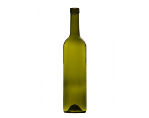 Fľaša BORDEAUX EX OBM olive (0,75L) - 22368 VMG (1116)
