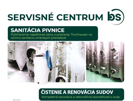 Čistenie a renovácia sudov / Sanitácia pivnice