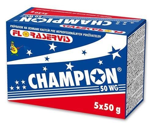 Champion - ochrana úrody pred hubovými a bakteriálnymi chorobami