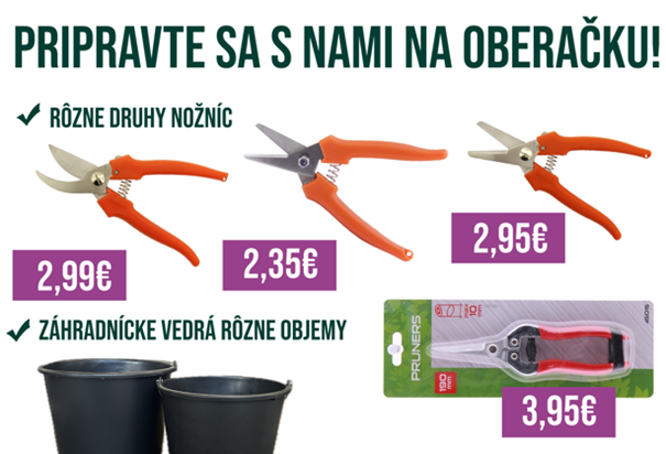 Pripravte sa s nami na oberačku!