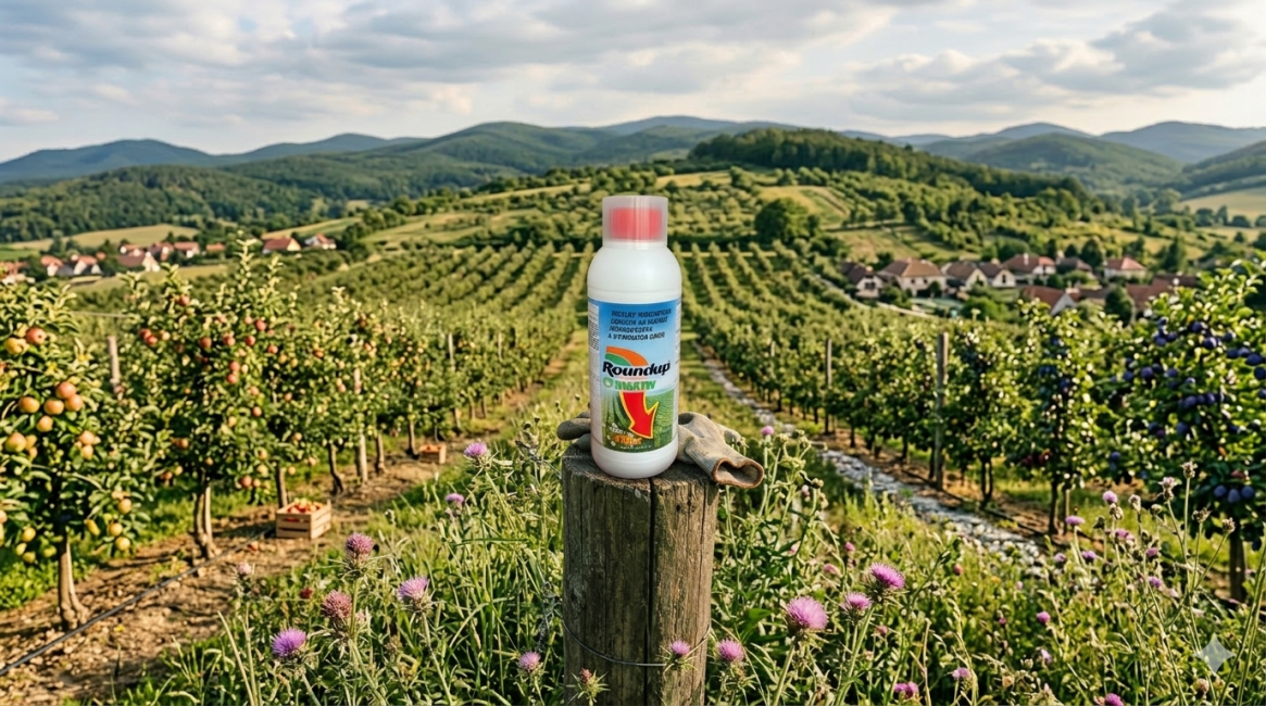 Postreky proti burinám - Roundup totálny herbicíd