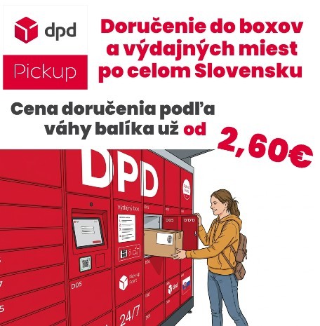 DPD - Pick up a výdajné miesta