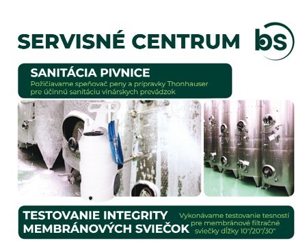 Sanitácia pivnice / testovanie integrity