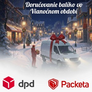 Doručovanie balíkov počas Vianočného obdobia!