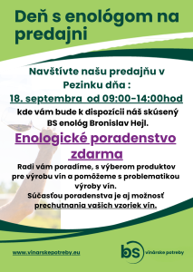 Deň s BS enológom