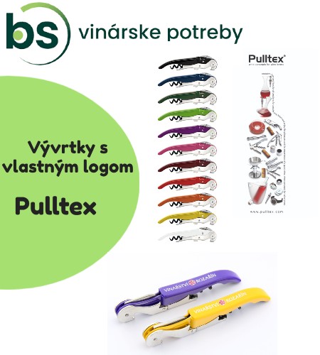 Vývrtky pulltex s vlastným logom