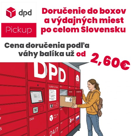 DPD - Pick up a výdajné miesta