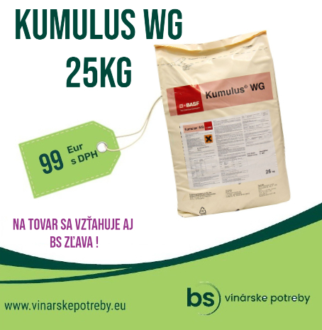 Kumulus WG 25kg za bezkonkurenčnú cenu