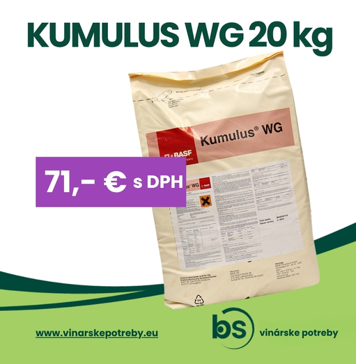 Kumulus WG 20kg za skvelú cenu