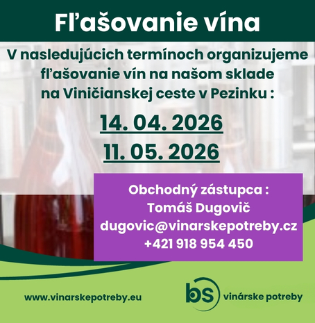 Flašovanie termíny apríl máj