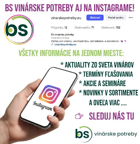 Sleduj nás na Instagrame!