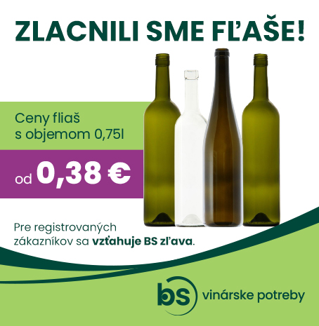 Zlacnili sme fľaše!