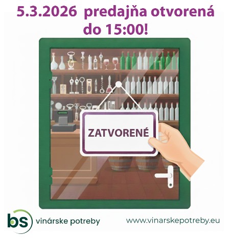 5.3.2026 skrátená otváracia doba