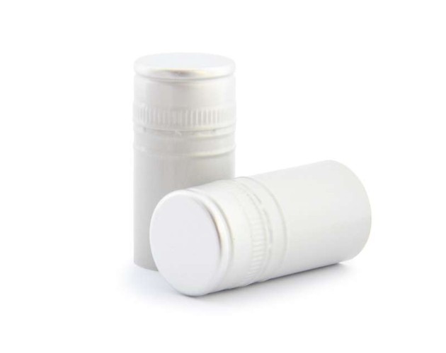 Uzáver šróbovací strieborný (Silver 003) - Saranex (30x60mm)