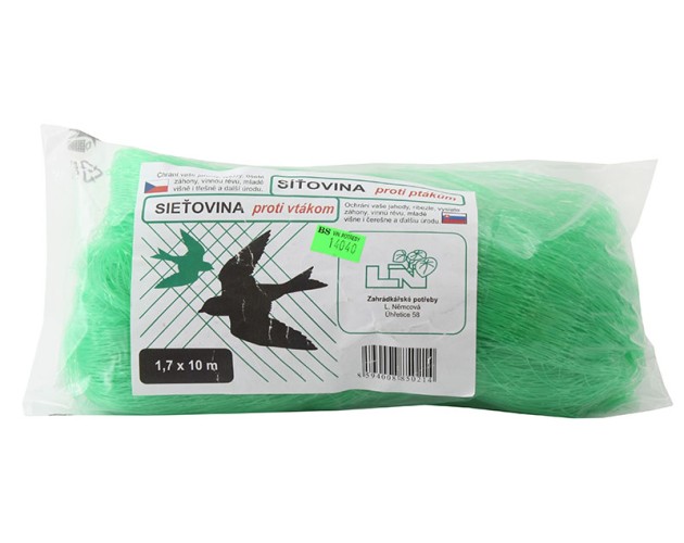 Sieť proti vtákom (10m/1,7m)