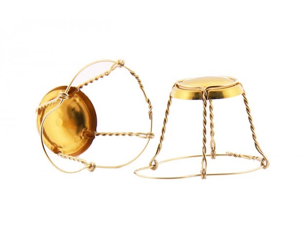 Košík Agrafa zlatá (100ks)