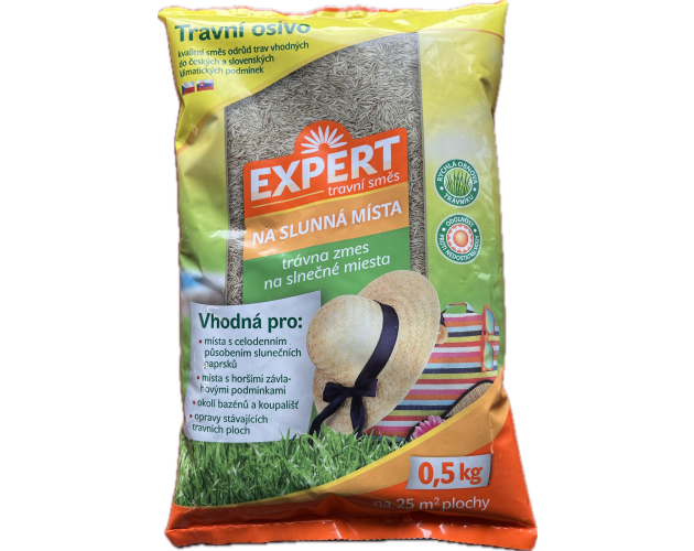 Trávna zmes - slnečné miesta (500 g)