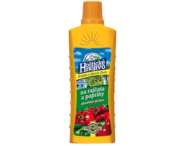 Hnojivo na rajčiny , papriky s guánom 0,5l