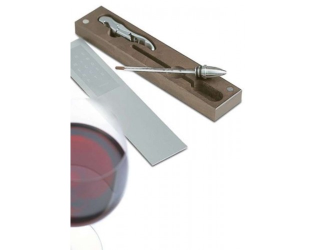 Kazeta drevená - Set Wine Thermometer PULLTEX