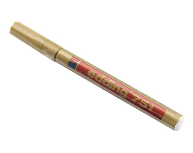 Fixa na sklo - zlatá