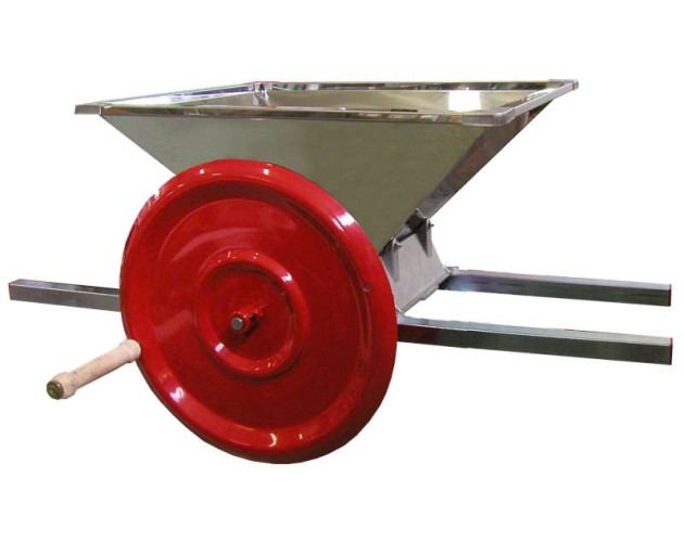 Mlynček ručný na hrozno - nerezový PILLAN