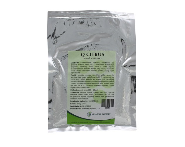 Kvasinky QCITRUS (100g)