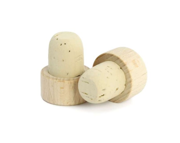 Korok s drevenou hlavou GRIFKOROK (19mm) 50ks