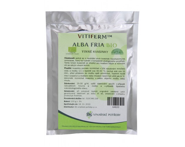 Kvasinky VitiFerm Alba Fria (100g)