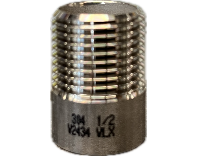 NIPEL navárací 1/2´´ s vonkajším závitom INOX