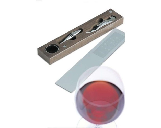 Kazeta drevo - Set Wine Stopper PULLTEX (107.400)
