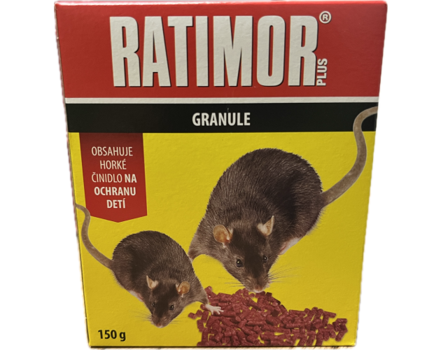 Ratimor Plus Granule bromadiolon 150g