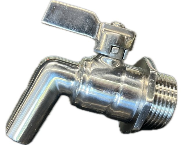 Koštovací ventil 3/4´´ gulový INOX