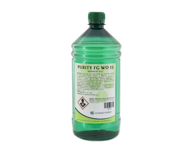 Olej potravinársky minerálny PURITY FG WO15 (1L)