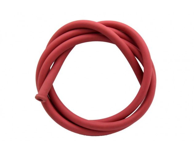 Hadička gumená stáčacia červená (8/11mm) (1,5m)