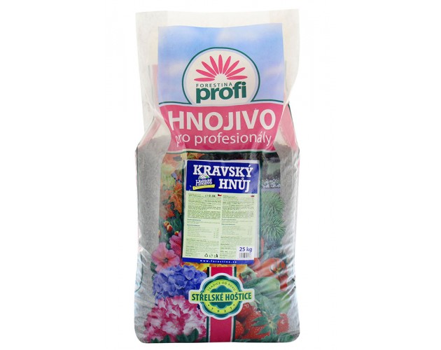 KRAVSKÝ HNOJ granulovaný 25kg