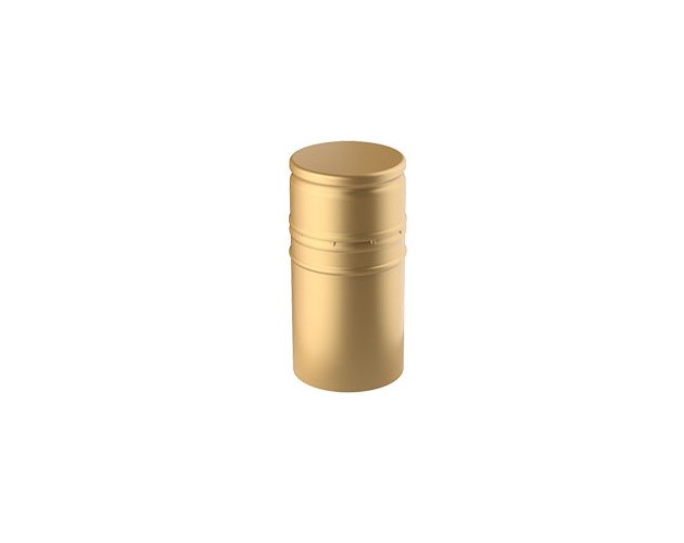 Uzáver šróbovací zlatý (Gold) - Saranex (30x60mm)