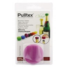 Uzáver silikónový champ fialový blister PULLTEX