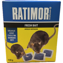 Ratimor makká návnada brodifacoum 150g
