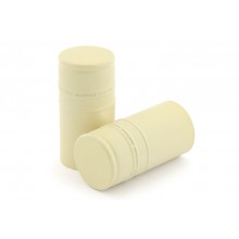 Uzáver šróbovací krémový (Cream) - Saranex (30x60mm) Bez závitu