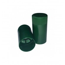 Uzáver plastový šróbovací zelený  (30x60mm)