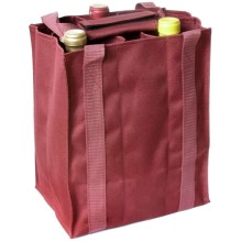 Taška na 6 fliaš vínová PULLTEX