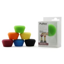 Uzáver silikónový wine čierny blister PULLTEX