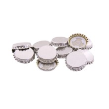 Zátka korunková  SEKTOVÁ 29mm strieborná