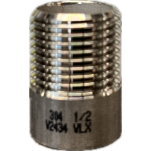NIPEL navárací 1/2´´ s vonkajším závitom INOX