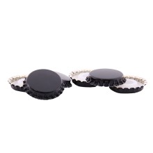 Zátka korunková PET-NAT 29mm čierna (1000ks)