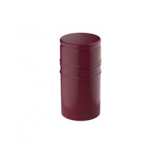 Uzáver šrobovací ručný bordový (Bordeaux) so závitom - SARANEX (30x60mm) (50ks)
