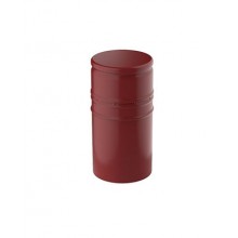 Uzáver šróbovací červený (Cherry) - Saranex (30x60mm) Bez závitu