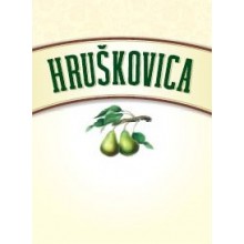 Etiketa Hruškovica - samolepiaca
