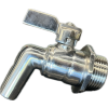 Koštovací ventil 1/2´´ gulový INOX